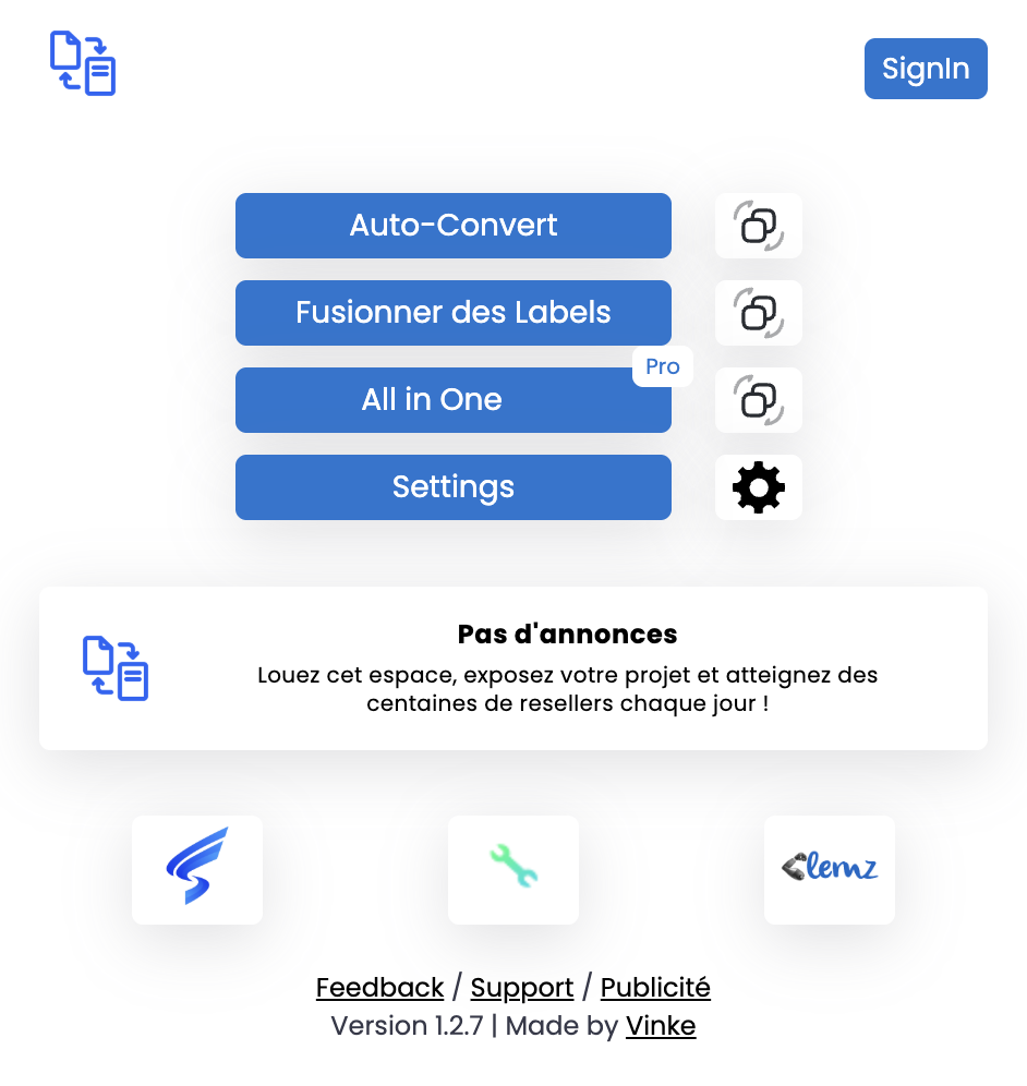 ConvertLabel extension